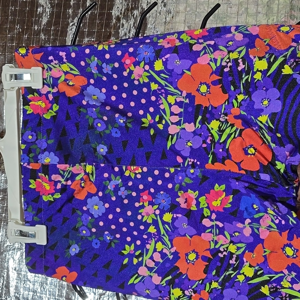 EUC L YITTY Headliner Shaping High Waist Legging in Part Animal Bloom&Ploom